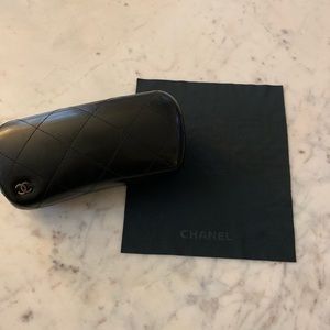 Chanel Quilted Lambskin Sunglass Case